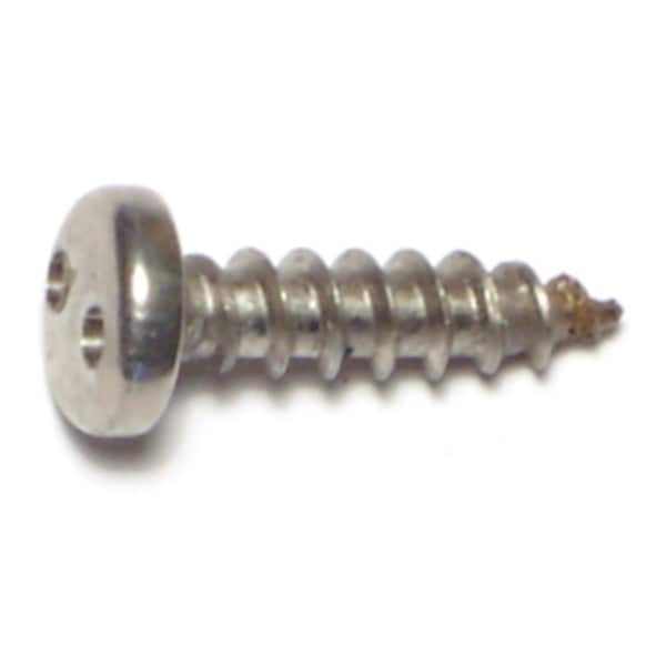 Midwest Fastener Sheet Metal Screw, #10 x 3/4 in, 18-8 Stainless Steel Pan Head Spanner Drive, 8 PK 70973 - main